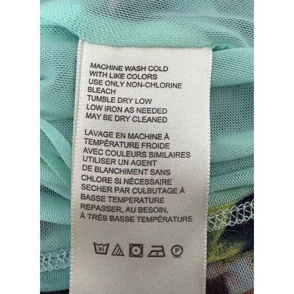 Free People Sleeveless Bow Strap Abstract Print Top Women’s Sz Xsmall XS - Picture 7 of 10